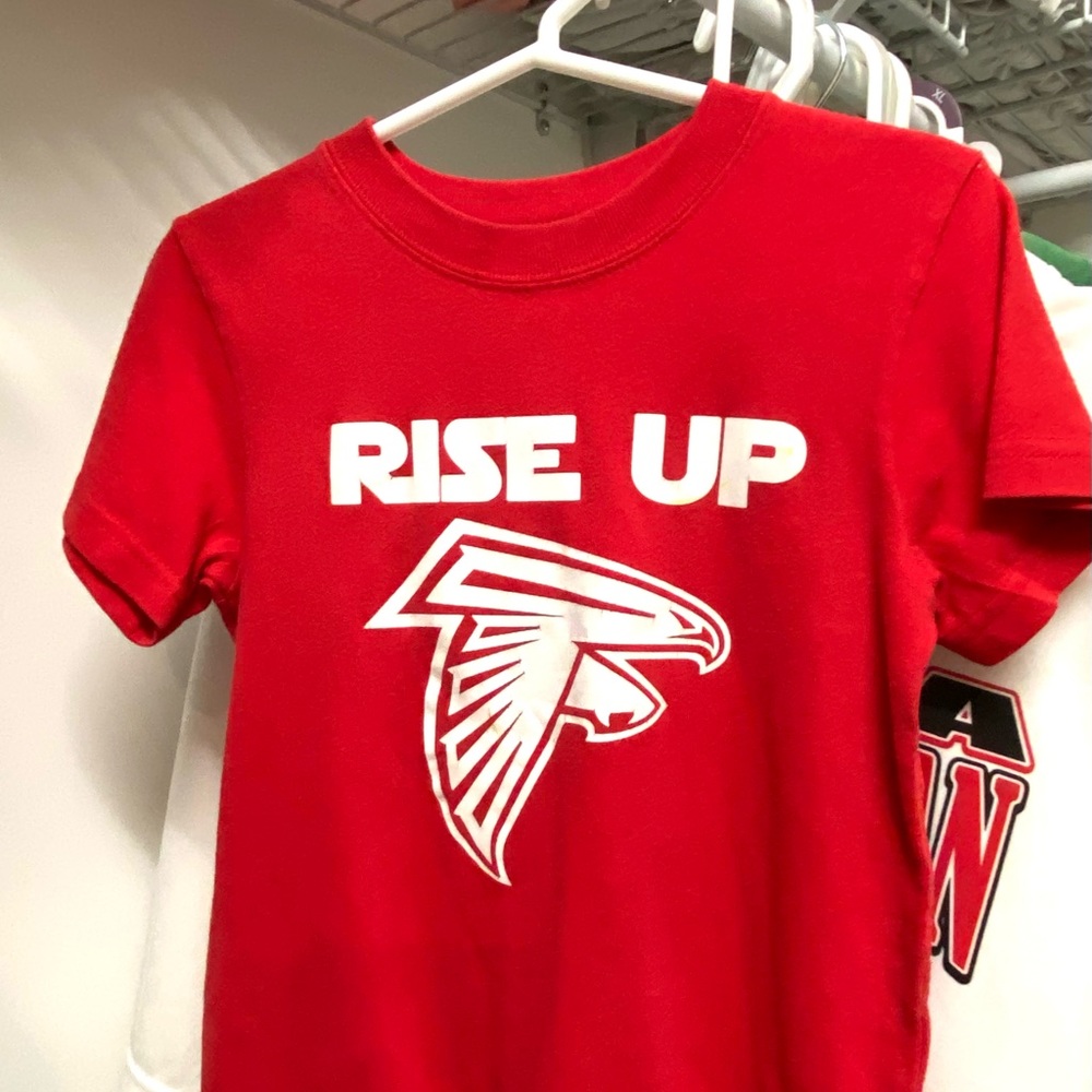 NFL ATLANTA FALCONS FOOTBALL RISE UP Toddlers T-Shirt 3T Buckhead Thread Co.